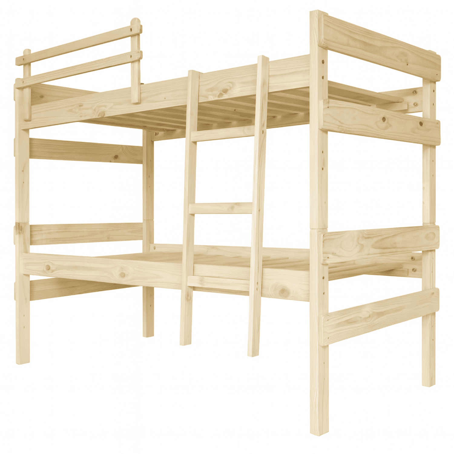 Camarote de Madera Newen Crudo 1 Plaza-2