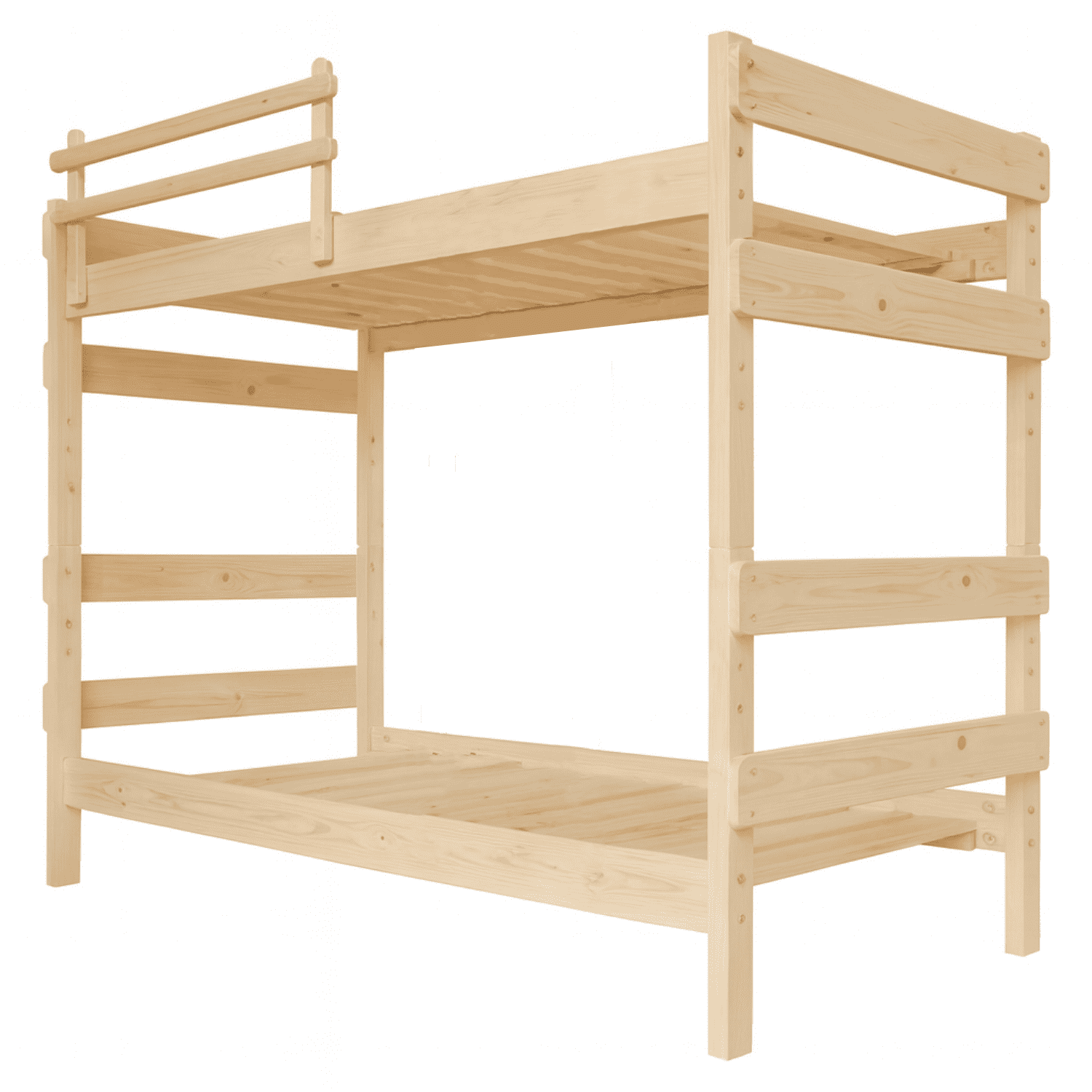 Camarote de Madera Newen Crudo 1 Plaza-3