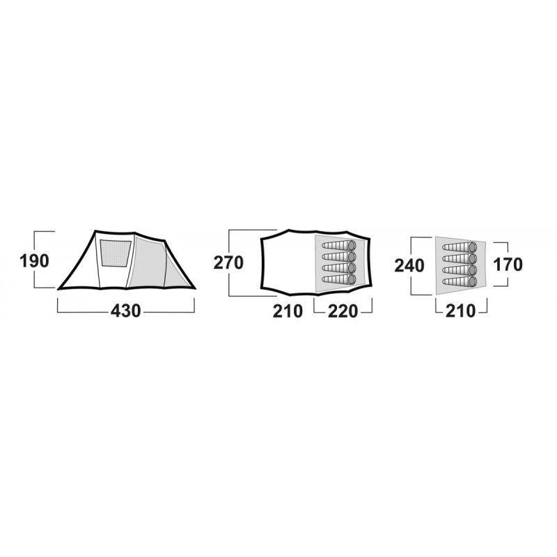 Carpa Baul 4-4