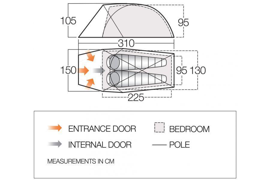 Carpa Apex Geo 200-1