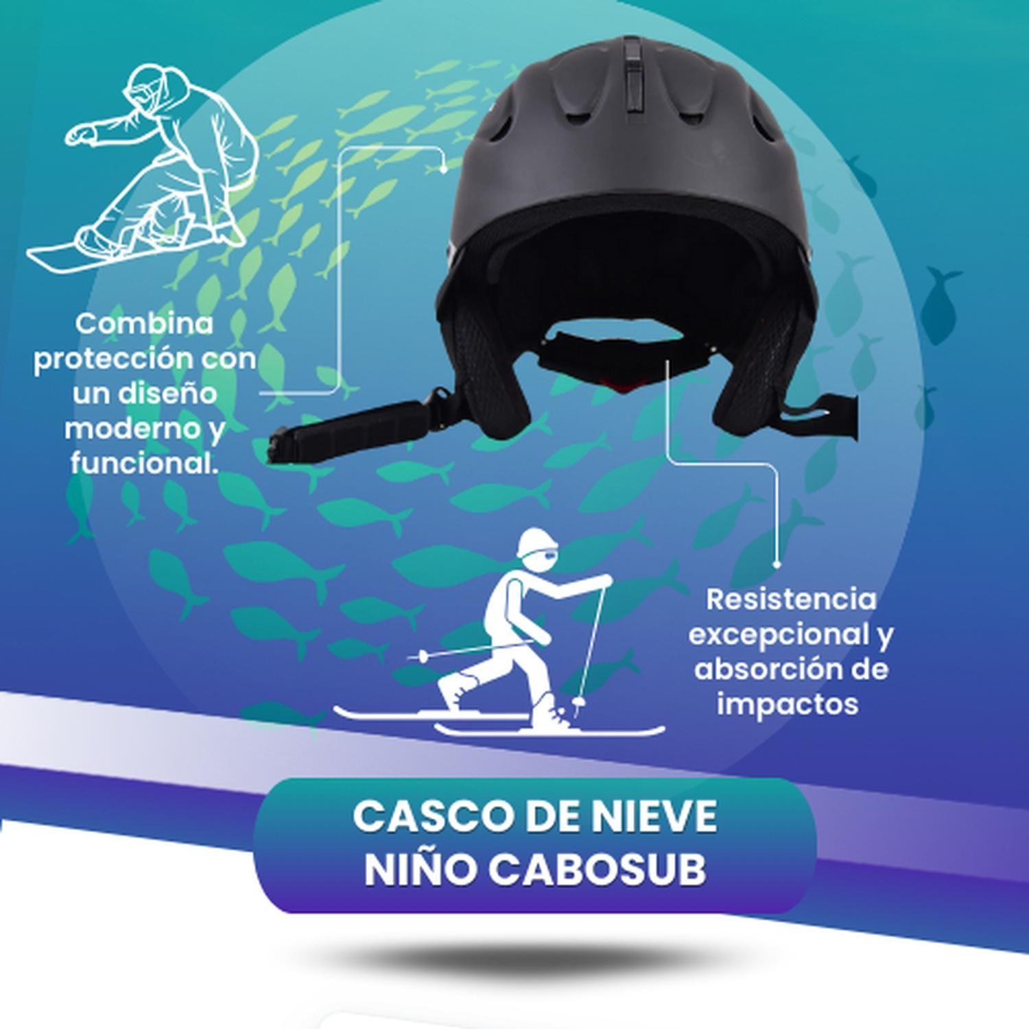 Casco Nieve Niños, Infantil, Ski, Snowboard, Skate-4
