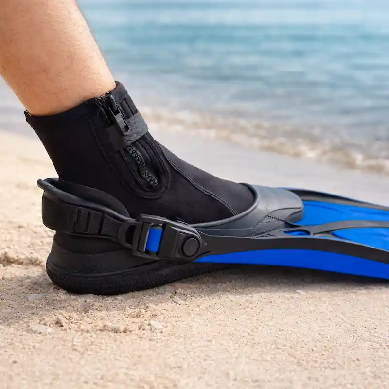 Botines Buceo Aquasport Z-500 Neoprene Con Cierre Kayak Pesca-5