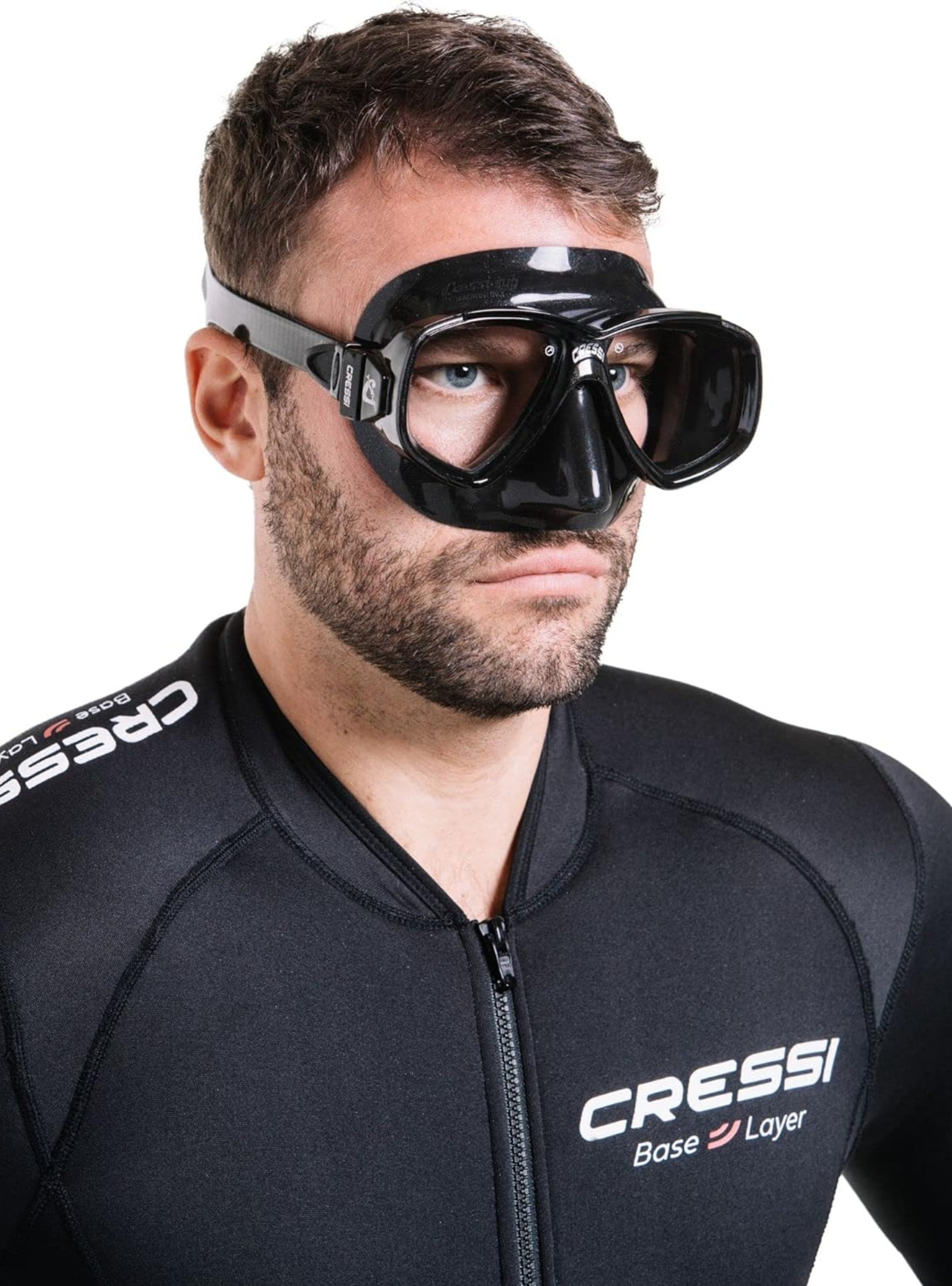 Visor Mascara Cressi Perla Buceo Pesca Apnea Full-0