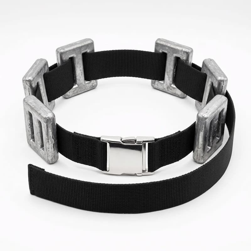 Cinturon De Buceo Con Plomos Aquasport Lastre 12kg-0