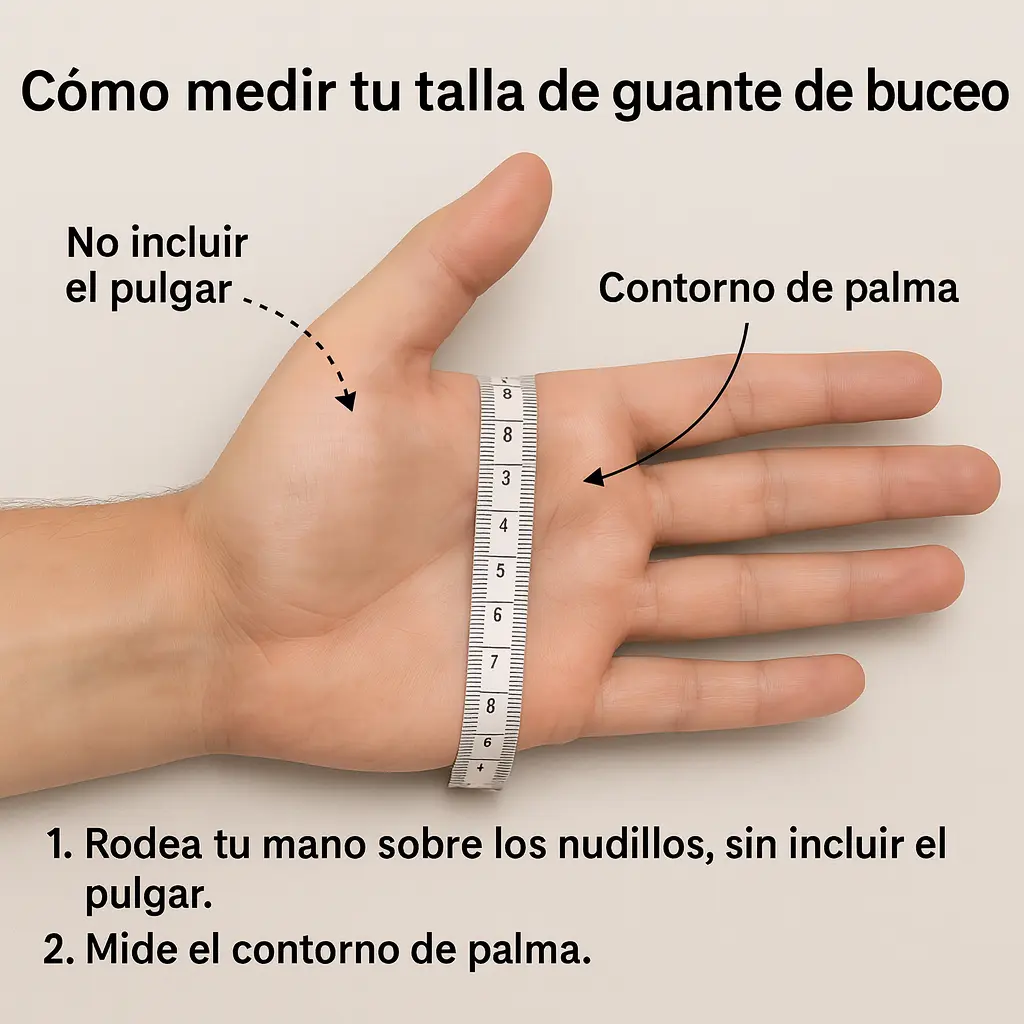 Guantes Neopreno Buceo Surf 5mm Cálido Resitentes Ajustables-3