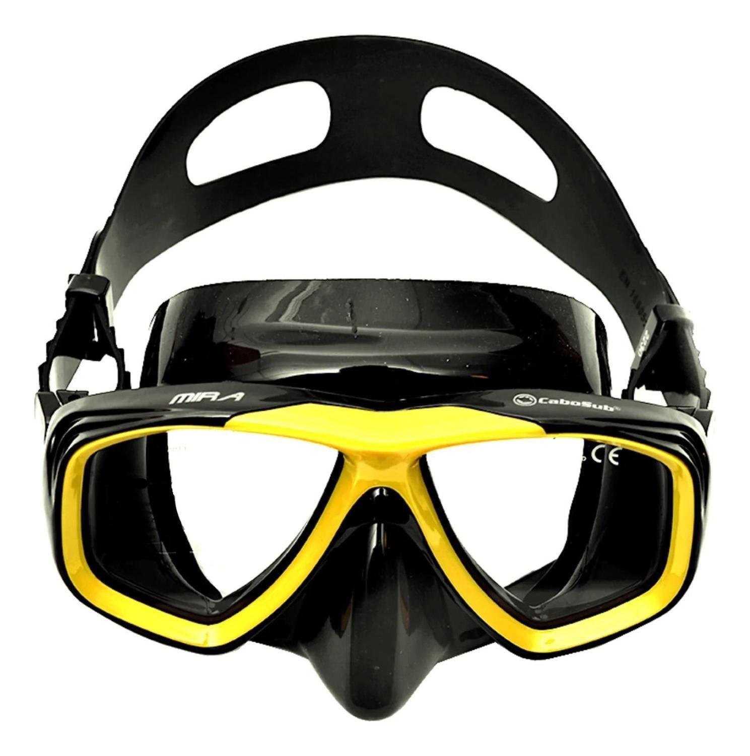 Mascara Buceo Y Snorkeling Negra Mira-0