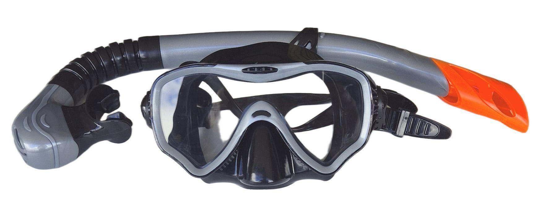 KIT SNORKELING PROFESIONAL SHARK CABOSUB - GRIS-4