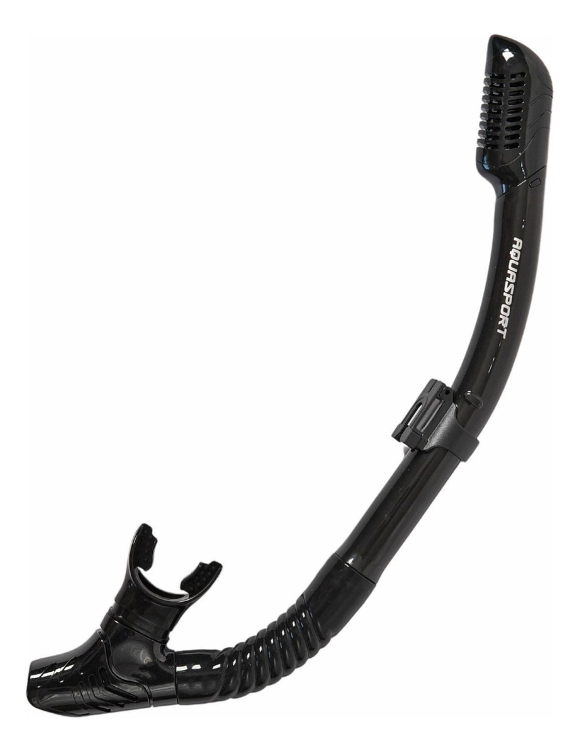 Kit Máscara Snorkel Full Vision Pro Con Cristal Filtro Rojo ELM-4