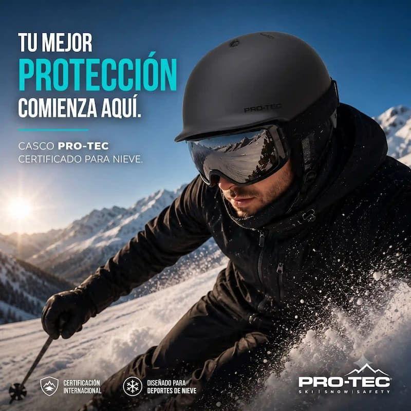 Casco Nieve Ski Snowboard Certificado En1077b Negro-4