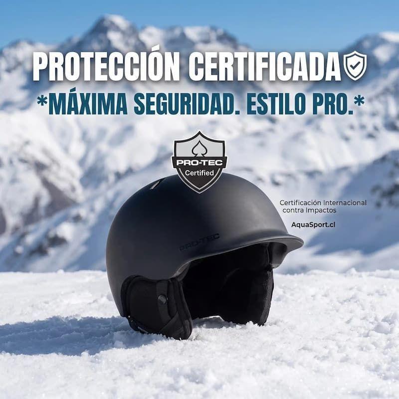 Casco Nieve Ski Snowboard Certificado En1077b Negro-5