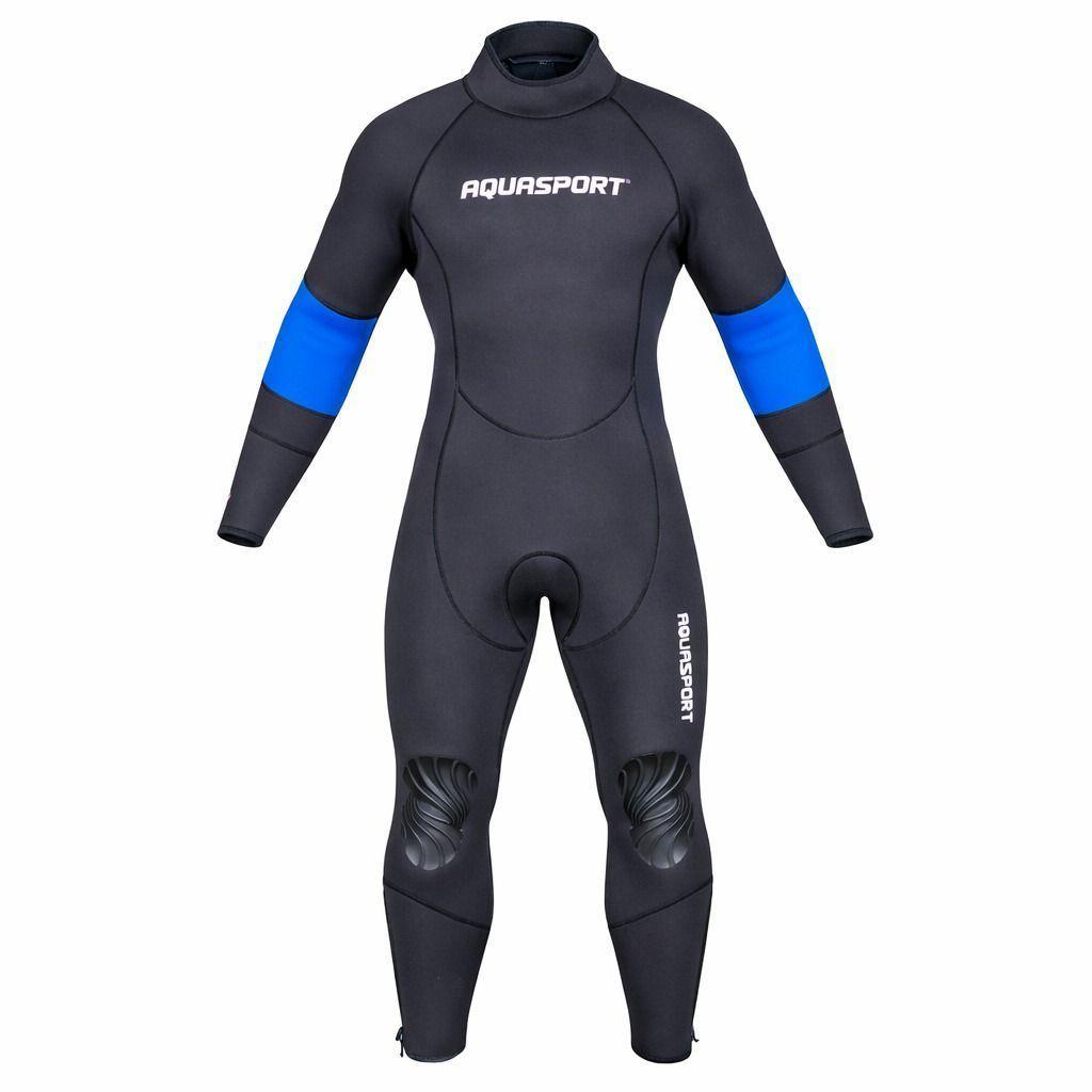 Traje Neopreno Aquasport Wave 3mm Surf Buceo Sup-0