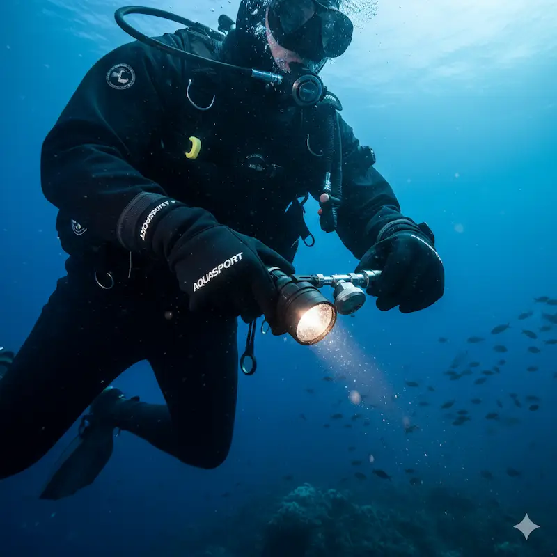 Guantes Neopreno Aquasport Flex 5mm Buceo Surf Kayak-3