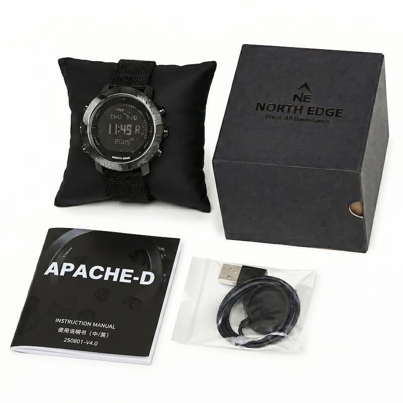 Reloj T ctico North Edge Apache D Buceo Apnea Recargable-3