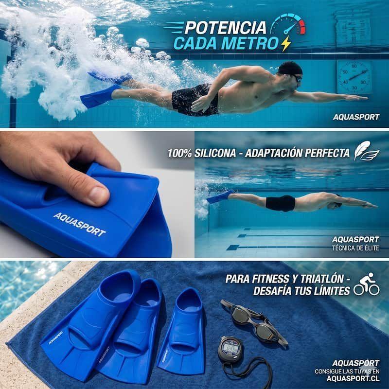 Aletas Natacion Aquasport Sprint-5