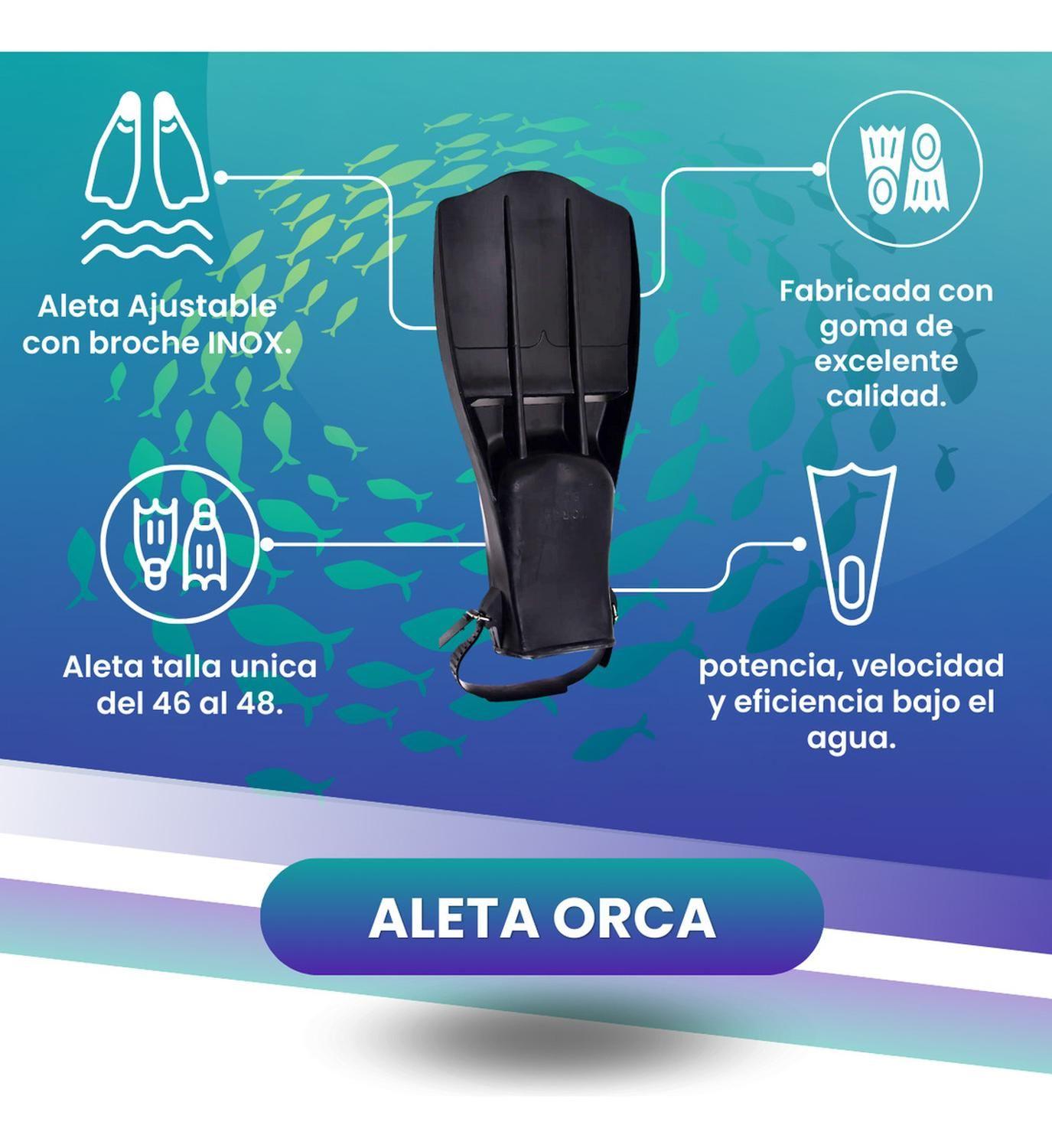 Aletas De Buceo Orca Cabosub ELM-2