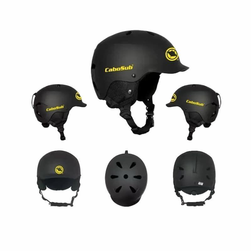 Casco Nieve Ski Snowboard Orejeras Acolchadas Vicera-3
