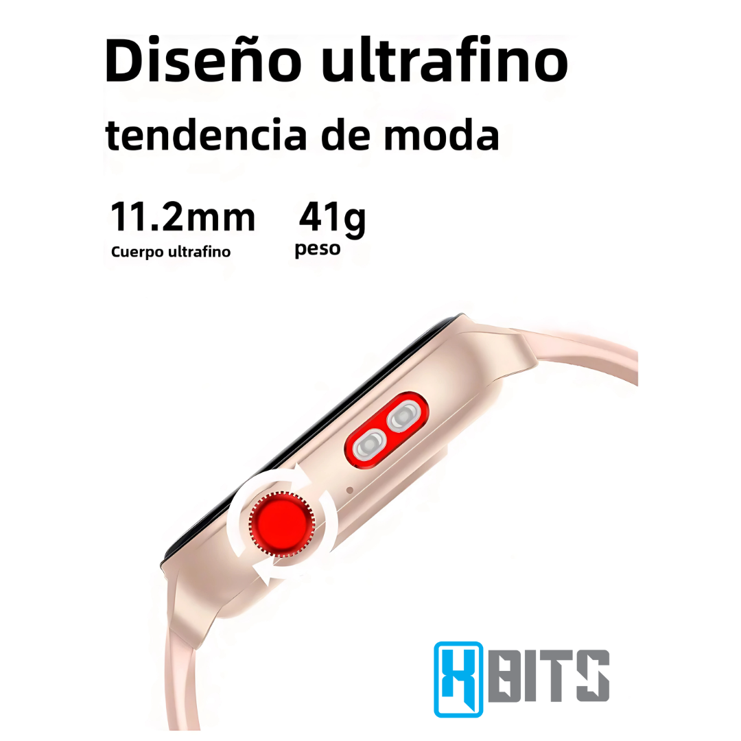 SmartWatch XBits X-HT23-R Unisex para Android o iOS-2