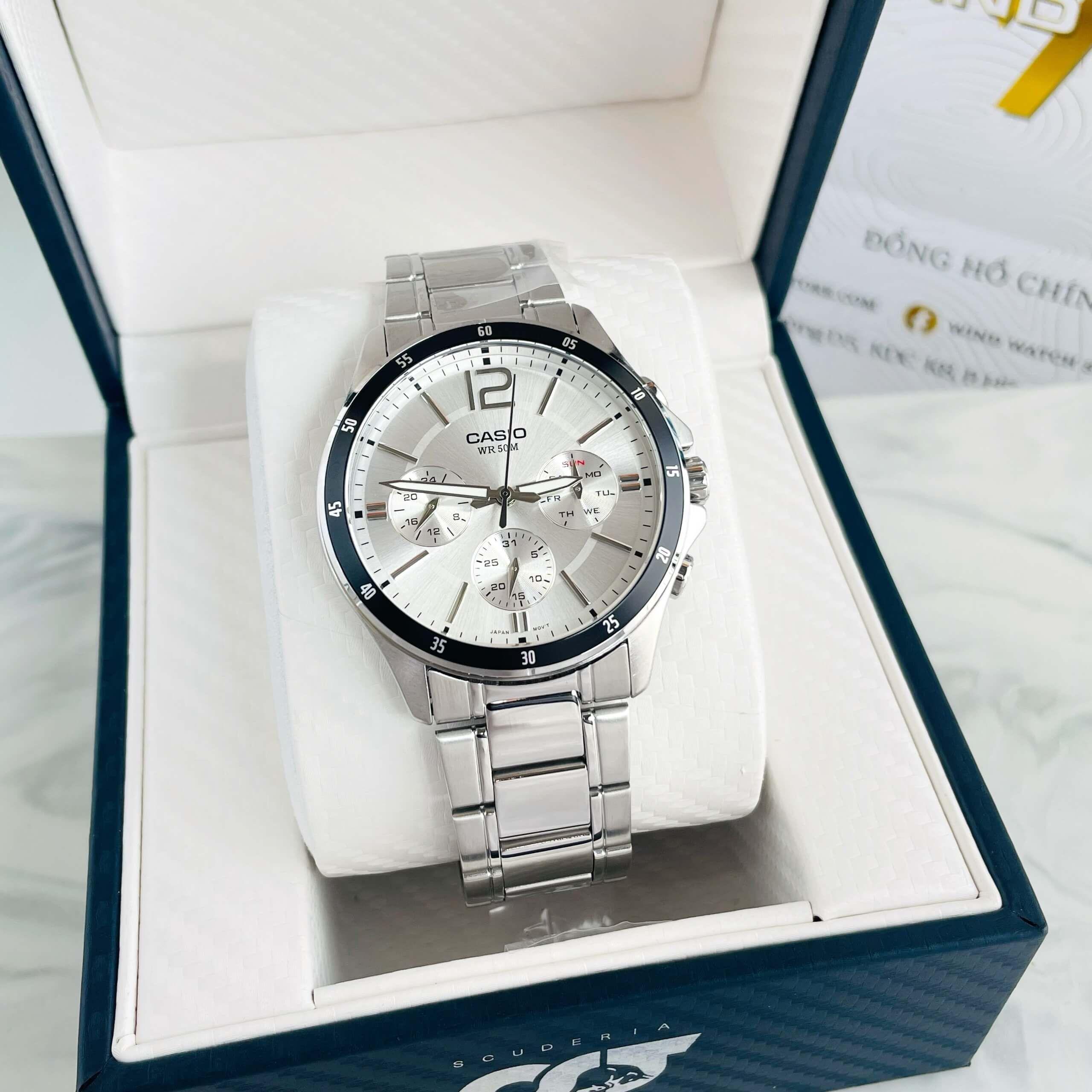 Reloj Casio MTP-1374D-7AV Hombre - Análogo-3