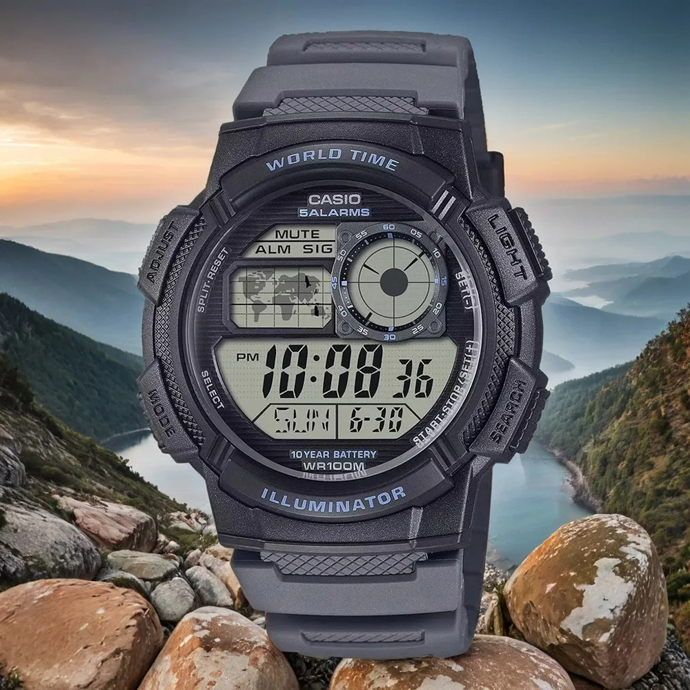 Reloj Casio AE-1000W-8AV Hombre - Digital-2