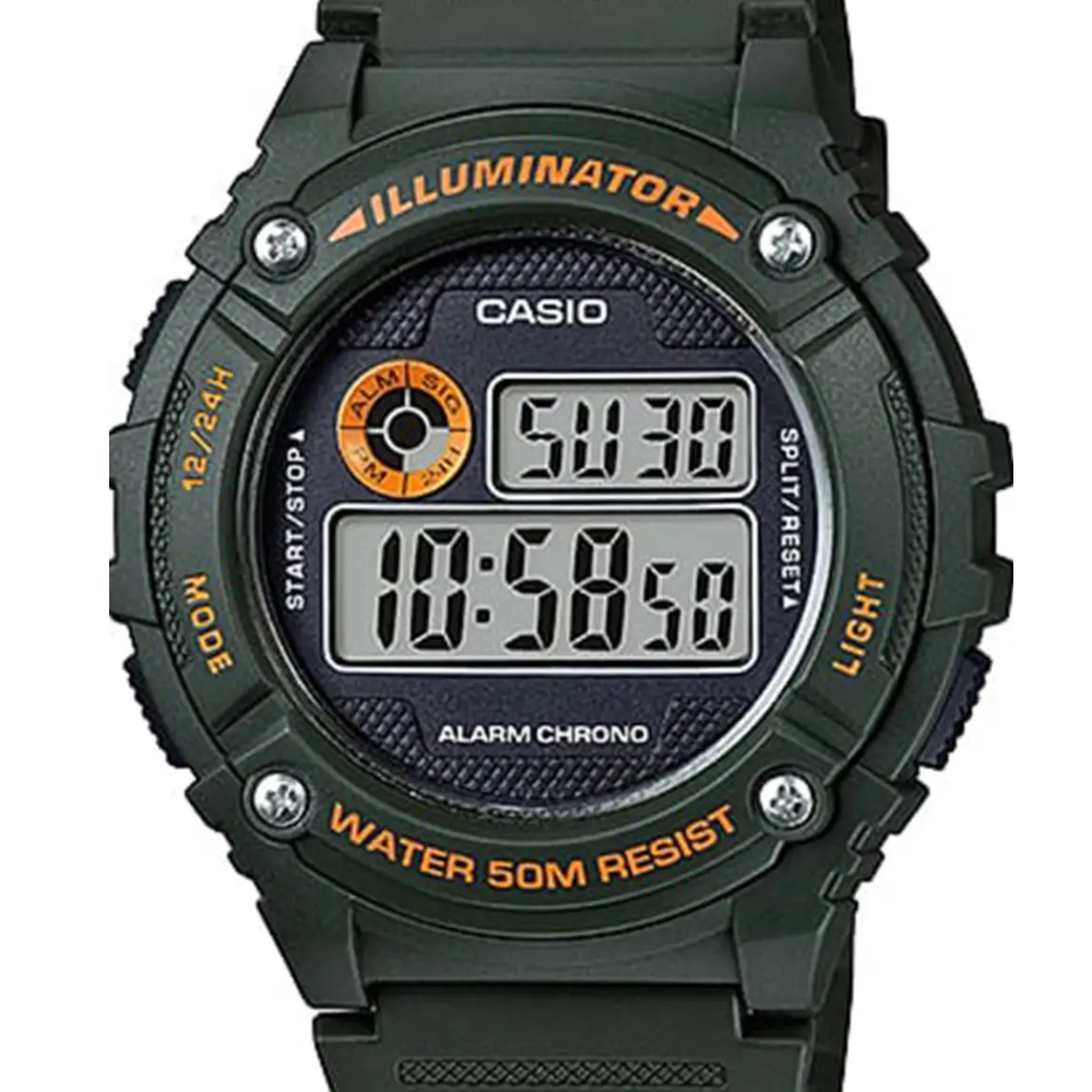 Reloj Casio W-216H-3BV Hombre - Digital-2