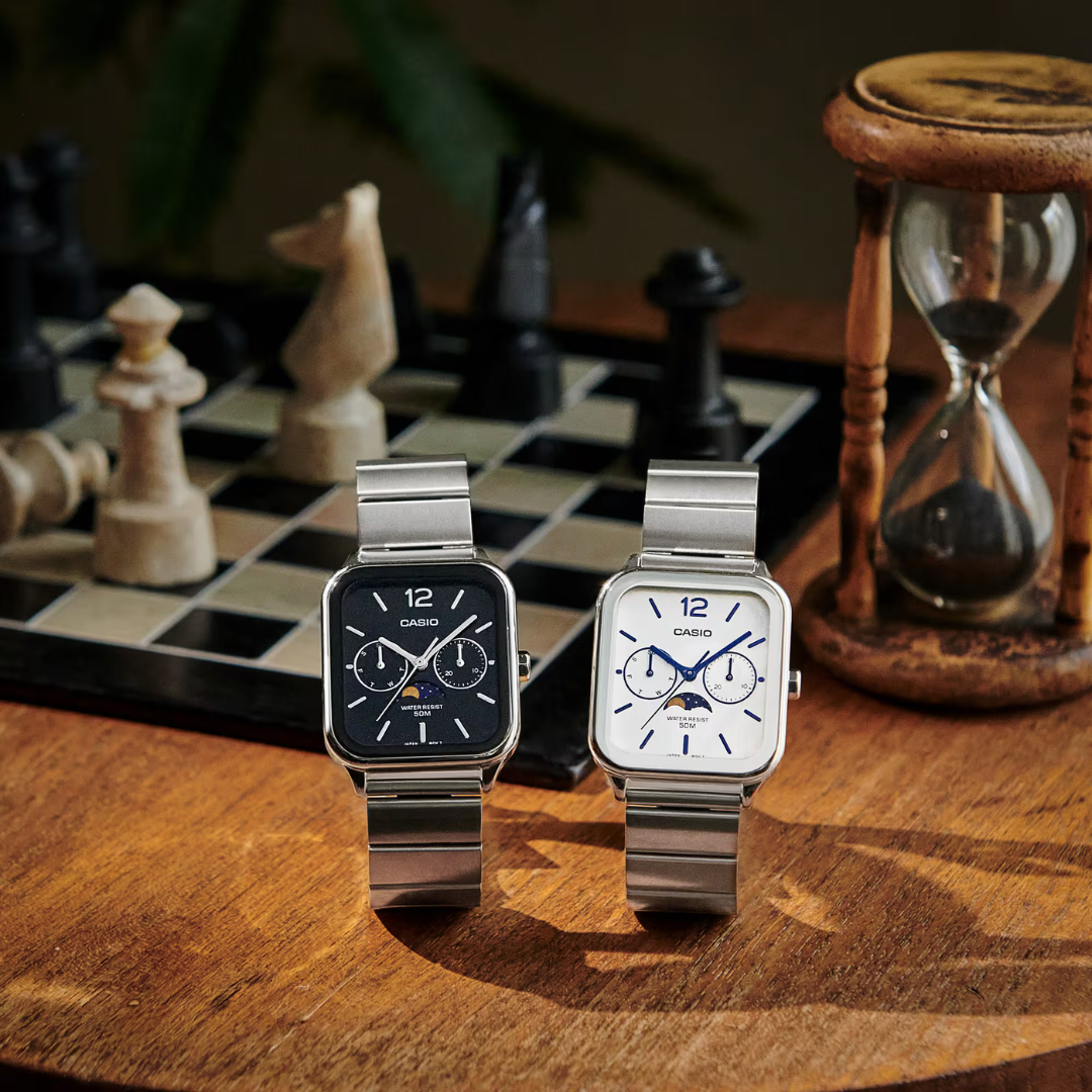 Reloj Casio Moonphase MTP-M305D-7AV Unisex - Análogo-3