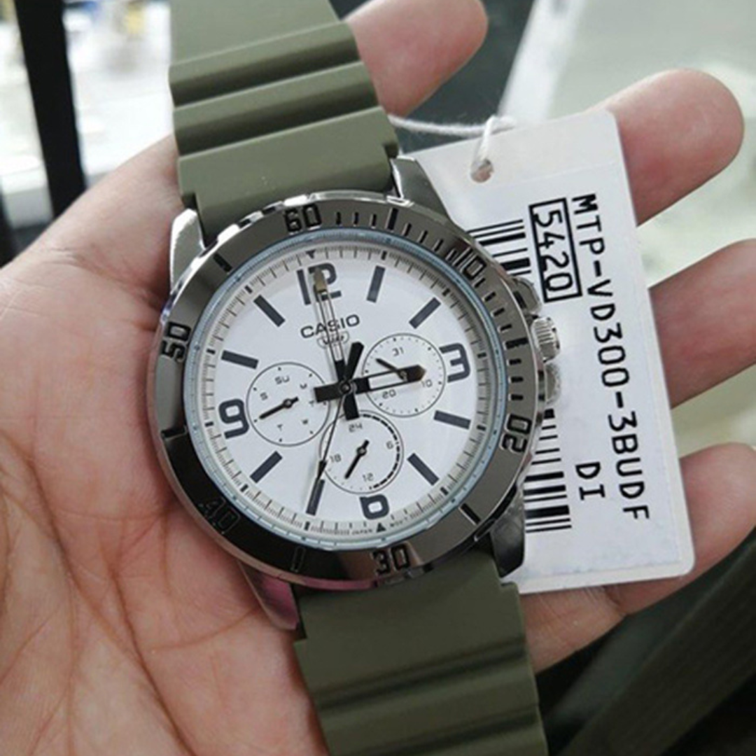 Reloj Casio MTP-VD300-3B Hombre - Análogo-4