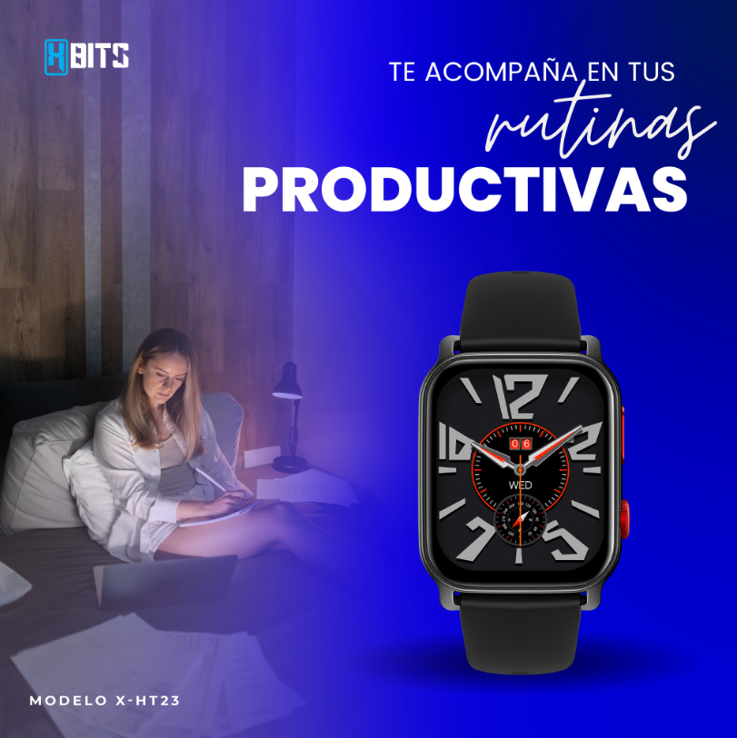 SmartWatch XBits X-HT23-N Unisex para Android o iOS-2