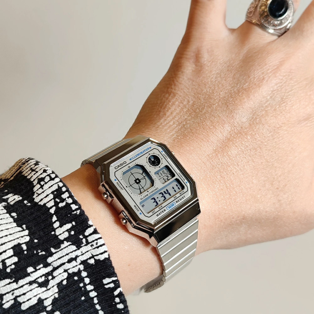 Reloj Casio A130WE-7A Unisex - Digital-3