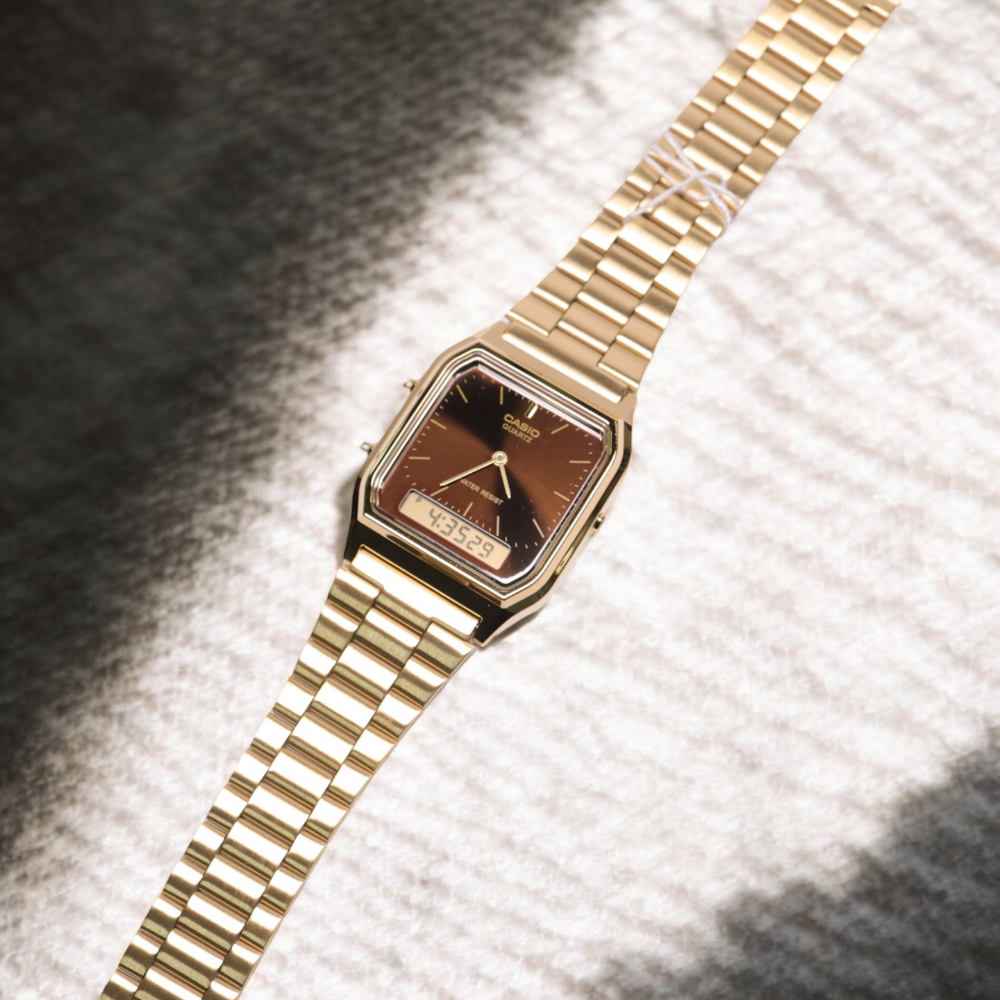 Reloj Casio AQ-230GA-5A Unisex - Análogo Digital-3