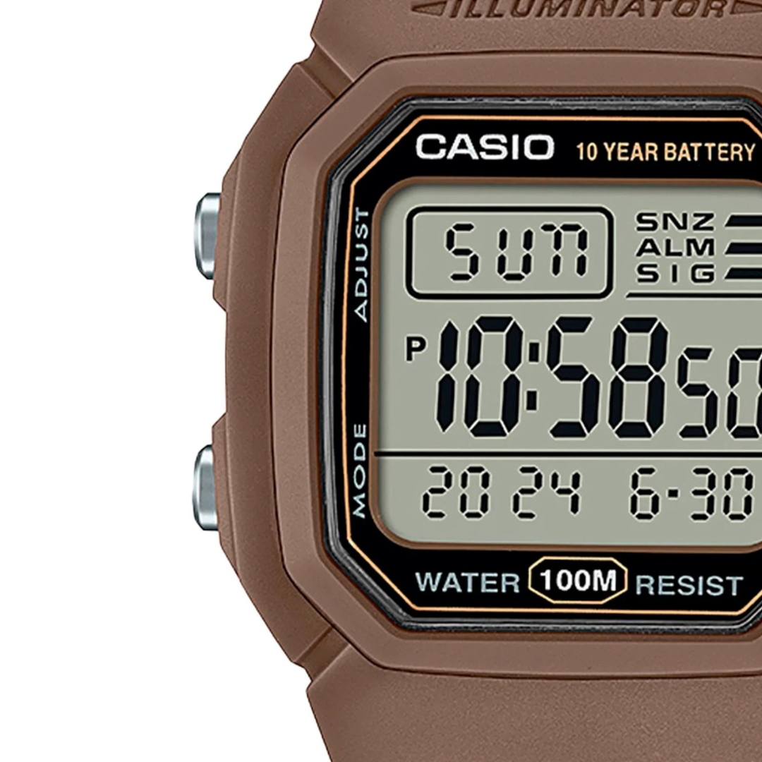 Reloj Casio W-800H-5AV Hombre - Digital-4