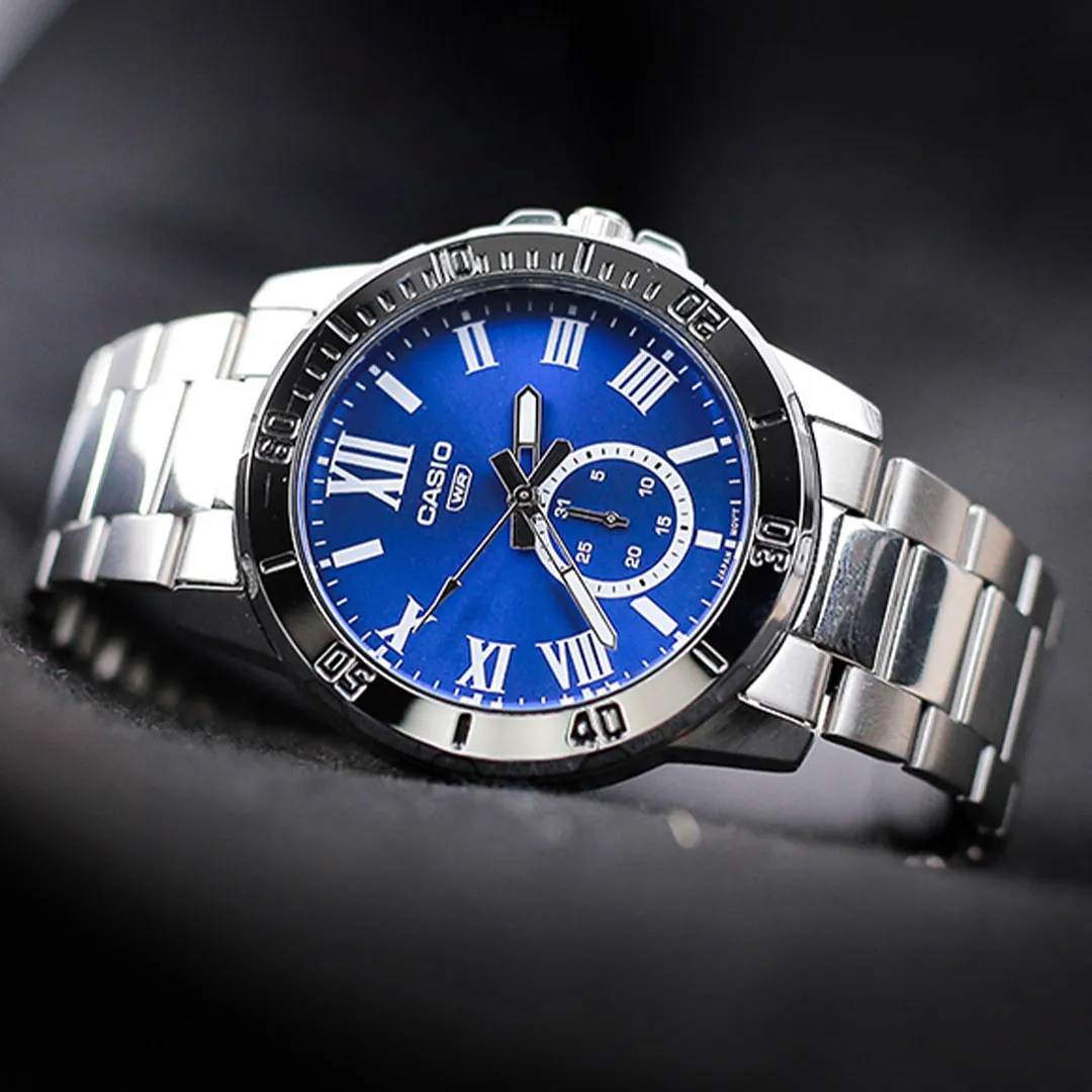 Reloj Casio MTP-VD200D-2B Hombre - Análogo-4