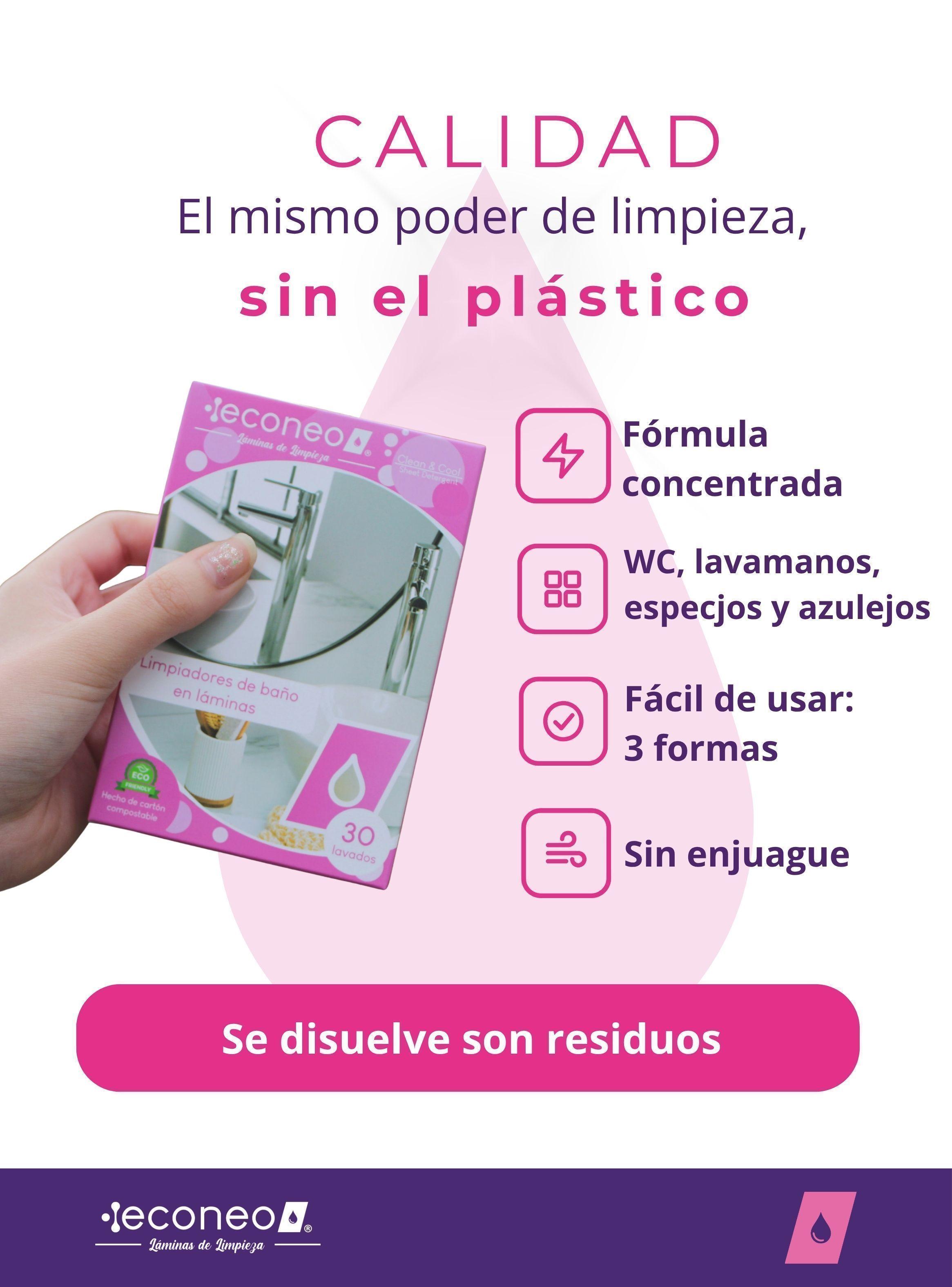 Econeo Limpiador Banos Laminas 30 Usos Sin Plastico-3