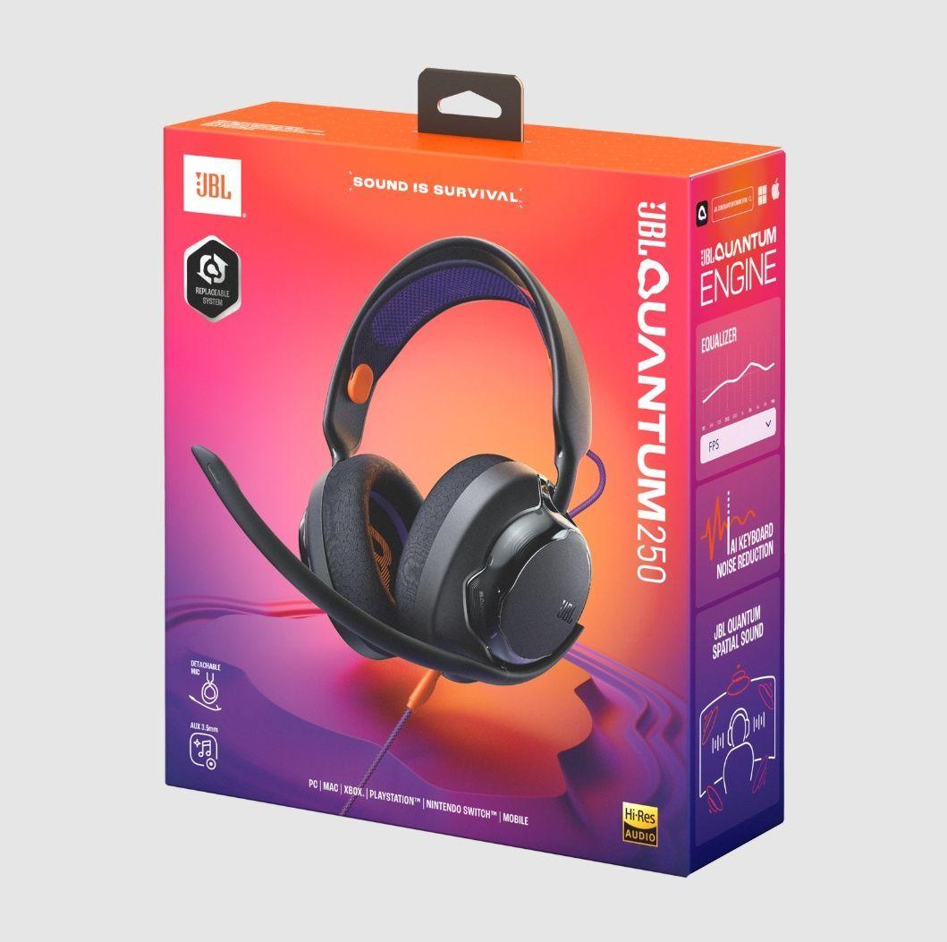 Audifonos JBL Quantum 250 Negro -6