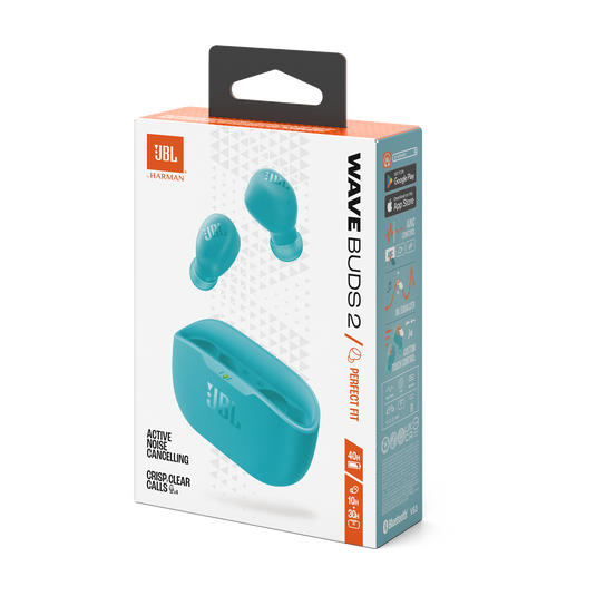 Audifonos JBL Wave Buds 2 Con Cancelacion de Ruido Azul-8