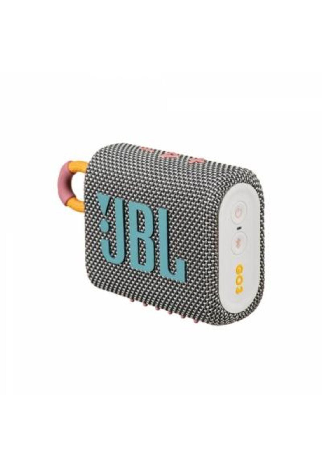 PARLANTE JBL GO 3 PORTÁTIL CON BLUETOOTH 5.1 GRAY-1