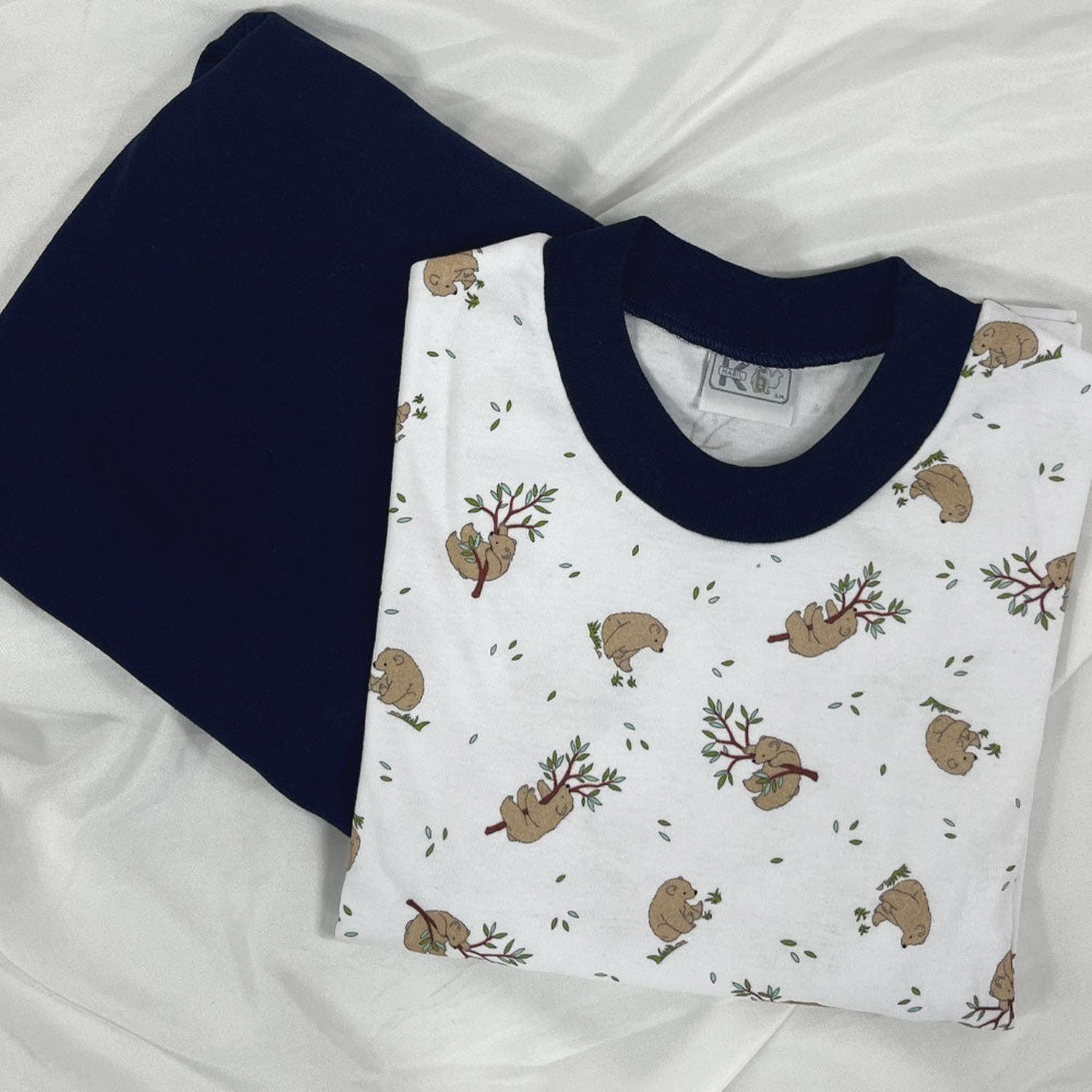 Pijama Infantil - Osito Rama - Algodón-3