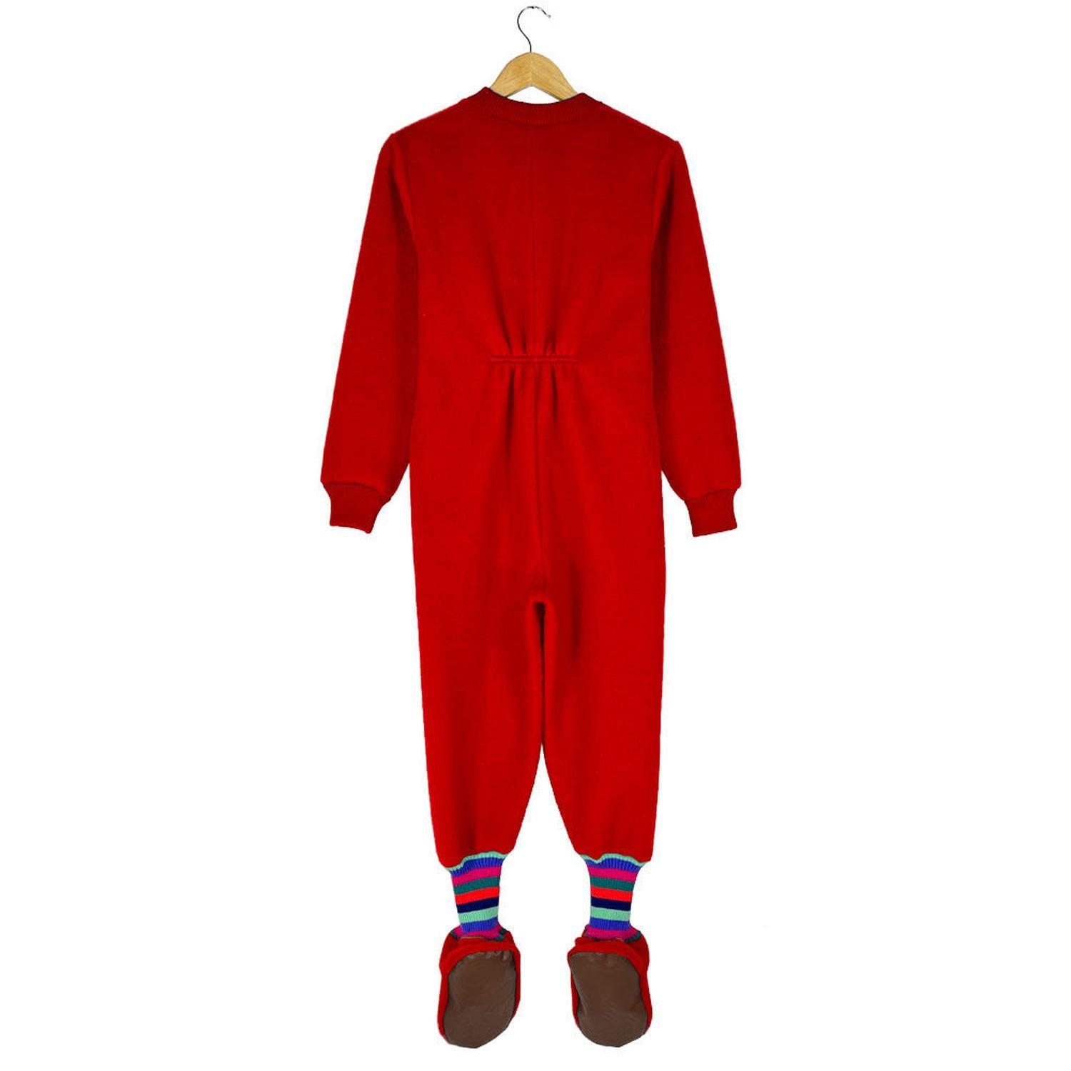 Pijama Adulto - Enterito Térmico - Rojo (Tallas S-M-L-XL)-3