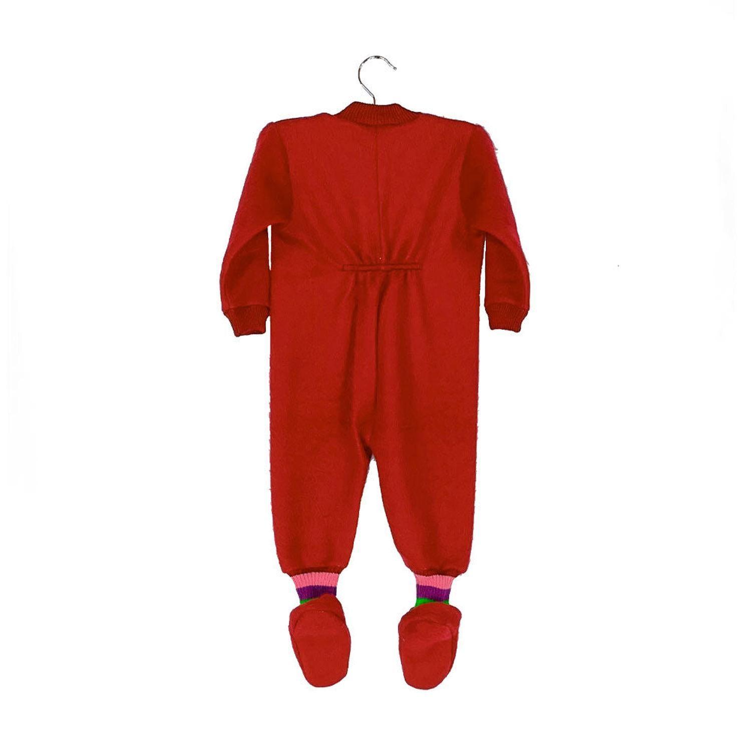 Pijama Bebé - Enterito Térmico - Rojo (Tallas 0 a 2)-2