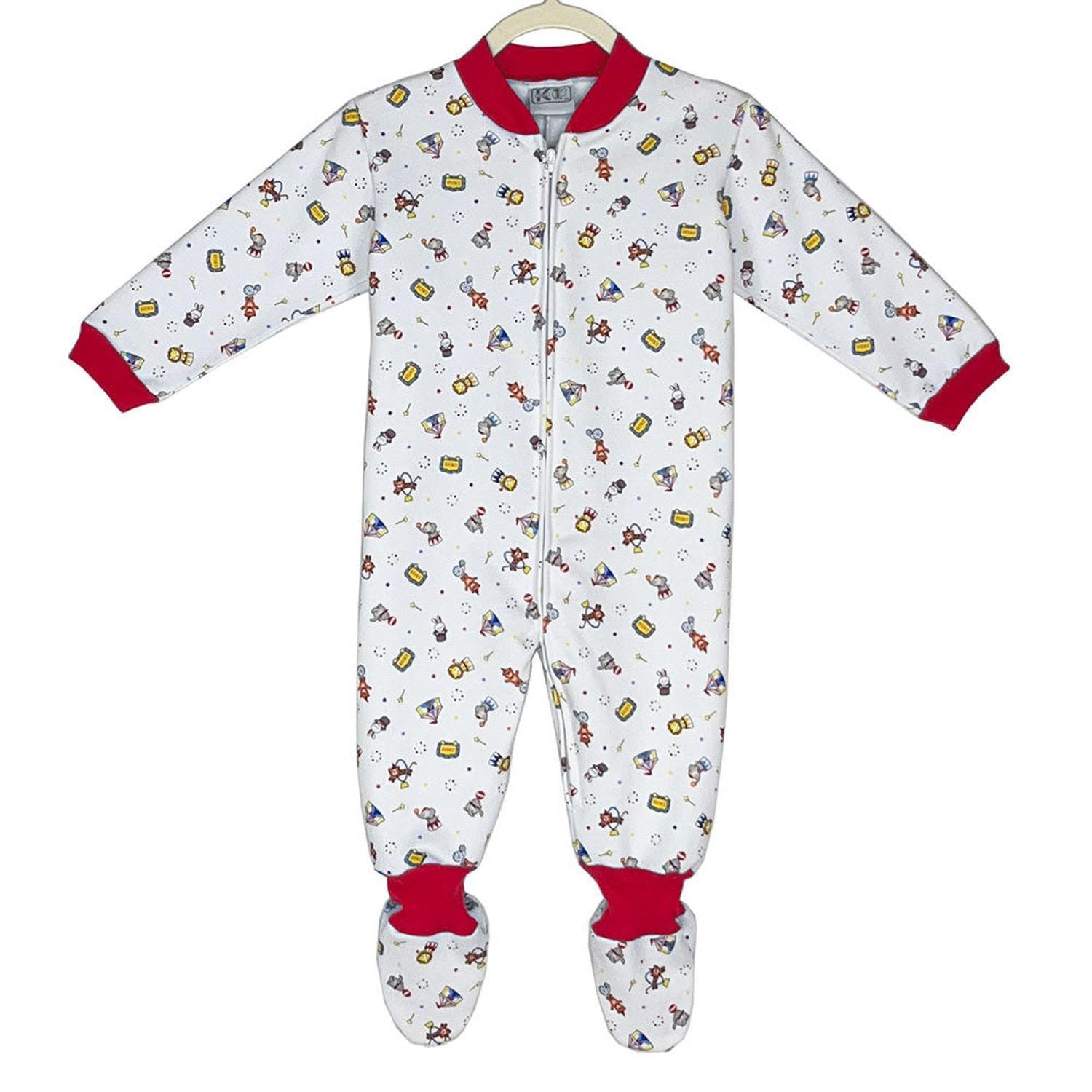 Pijama Bebé - Enterito Franela - Circo (Tallas 0 a 2)-3