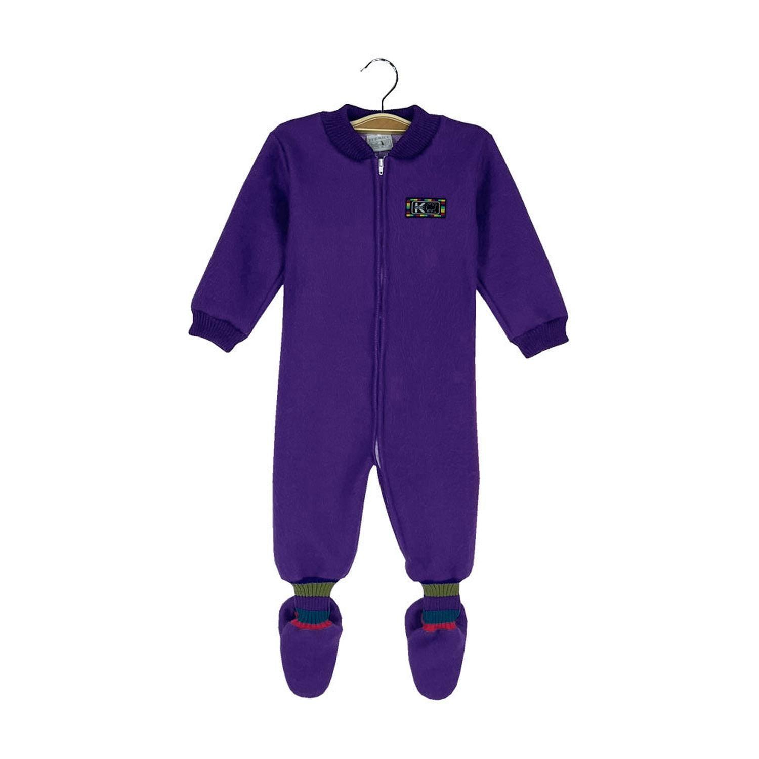 Pijama Bebé - Enterito Térmico - Morado (Tallas 0 a 2)-0
