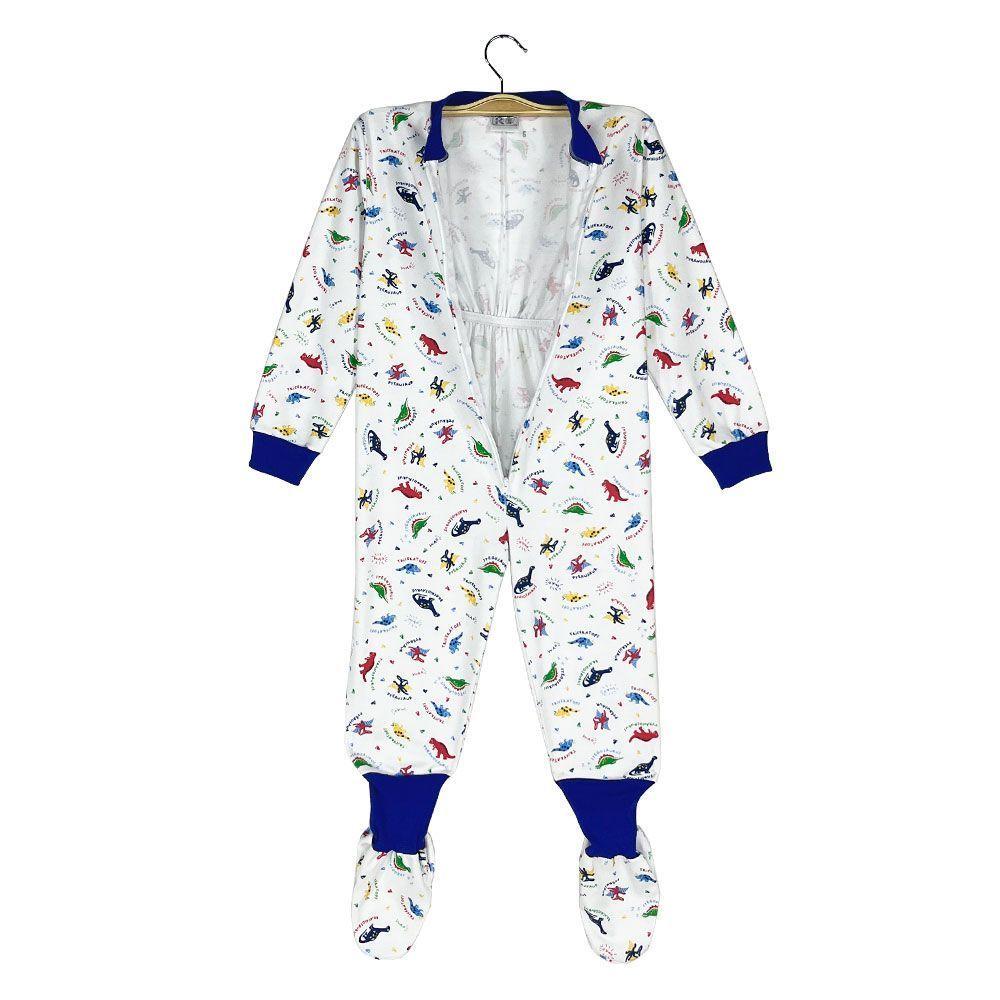 Enterito Algodón Infantil | 2 a 8 | Estampado Dinosaurios | Pijamas Nabil-1