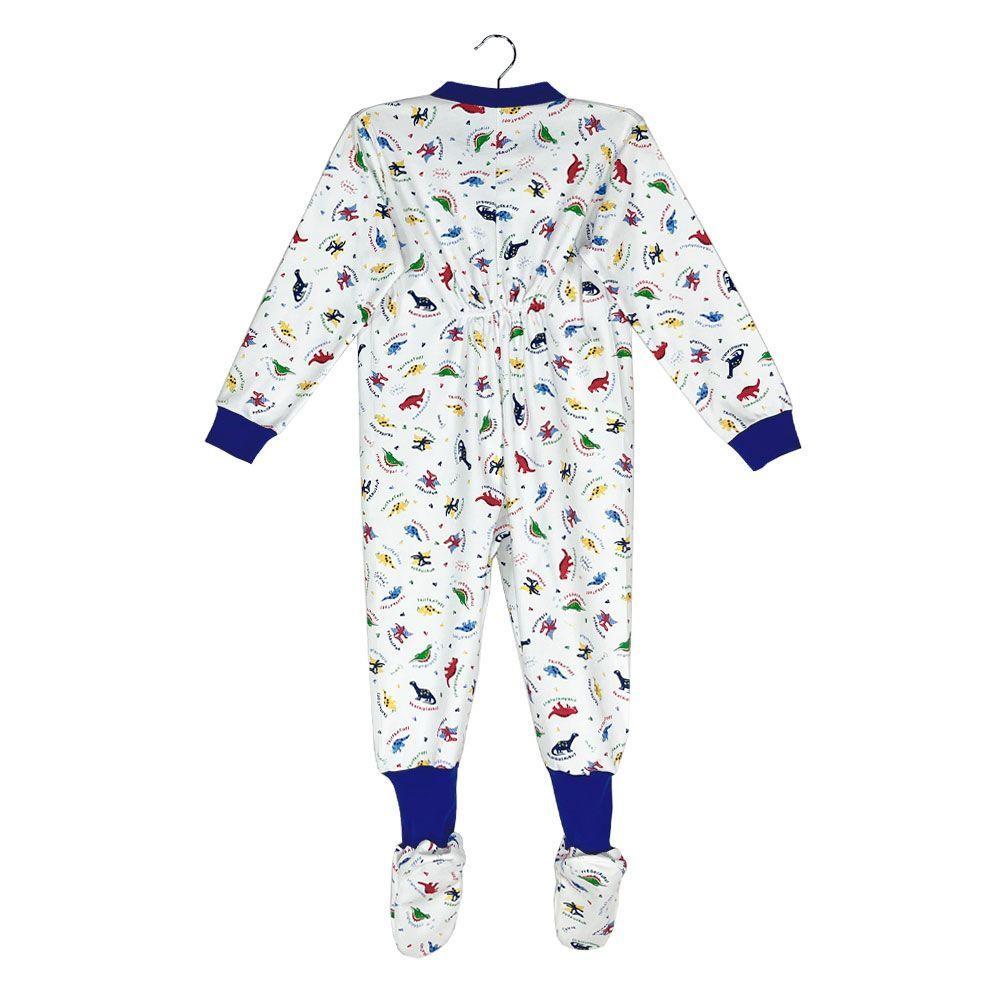 Enterito Algodón Infantil | 2 a 8 | Estampado Dinosaurios | Pijamas Nabil-2