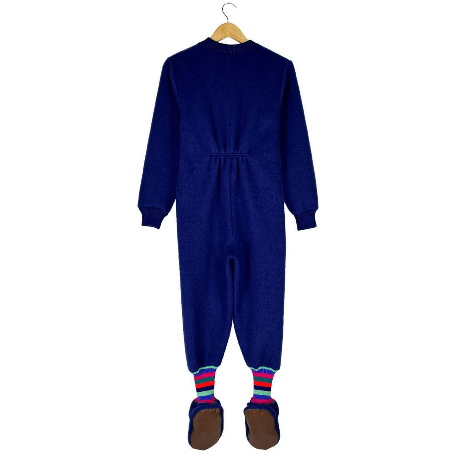 Pijama Adulto - Enterito Térmico - Azul Francia (Tallas S-M-L-XL)-2