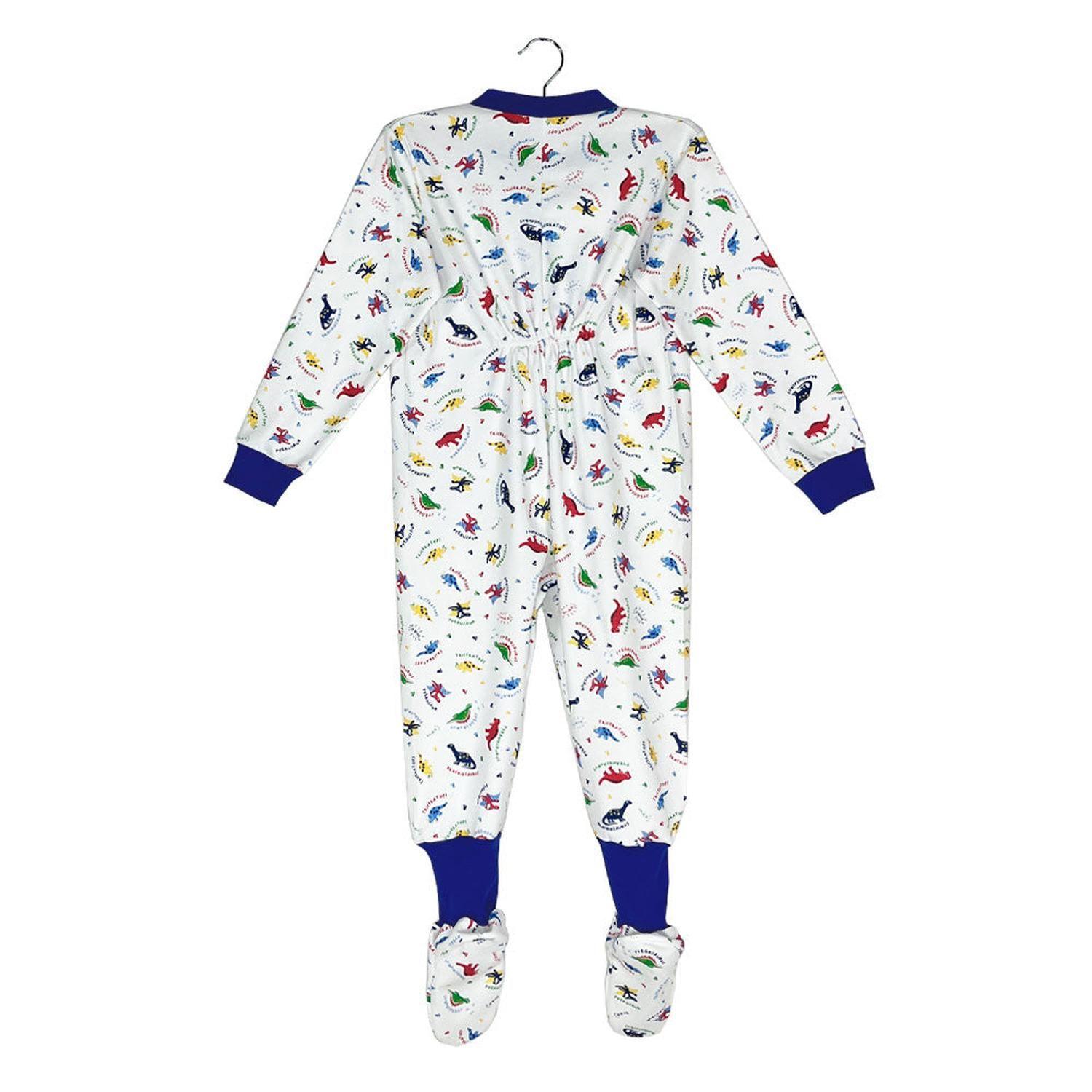 Pijama Enterito Infantil - Dinosaurios - Osito de Algodón-2