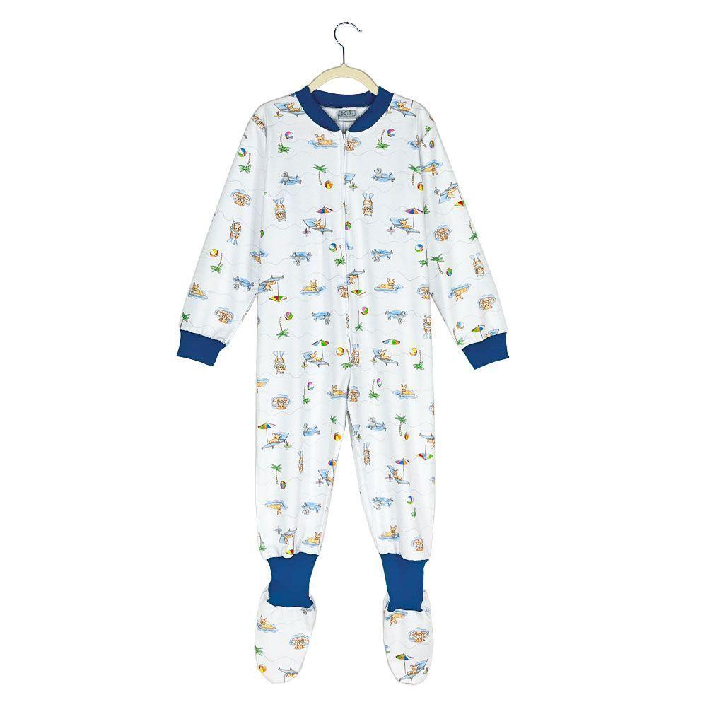 Enterito Algodón Infantil | 4 a 8 | Estampado Perritos | Pijamas Nabil-0