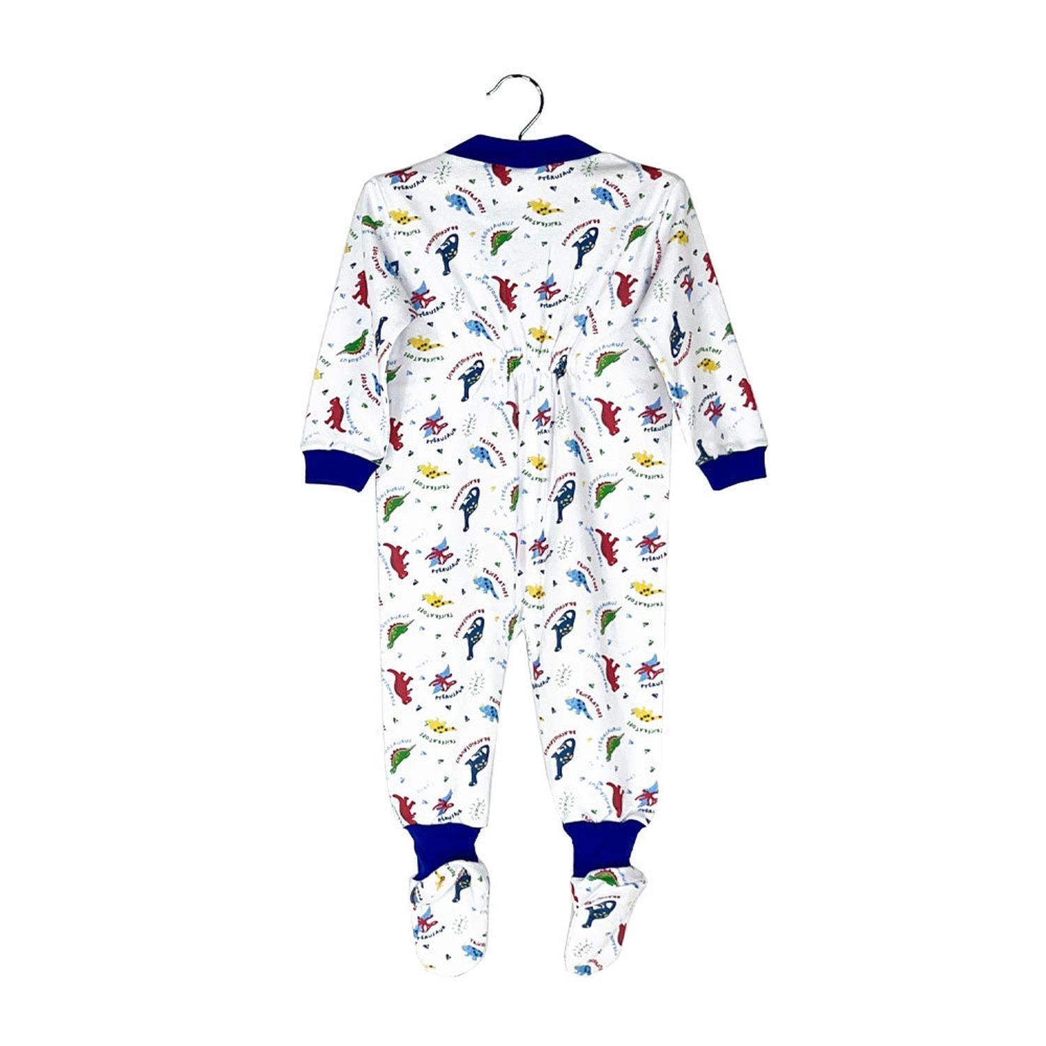Pijama Enterito Bebé - Dinosaurios - Osito de Algodón-3