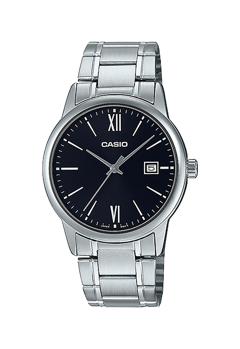 Reloj Casio MTP-V002D-1B3 Plateado Hombre-0