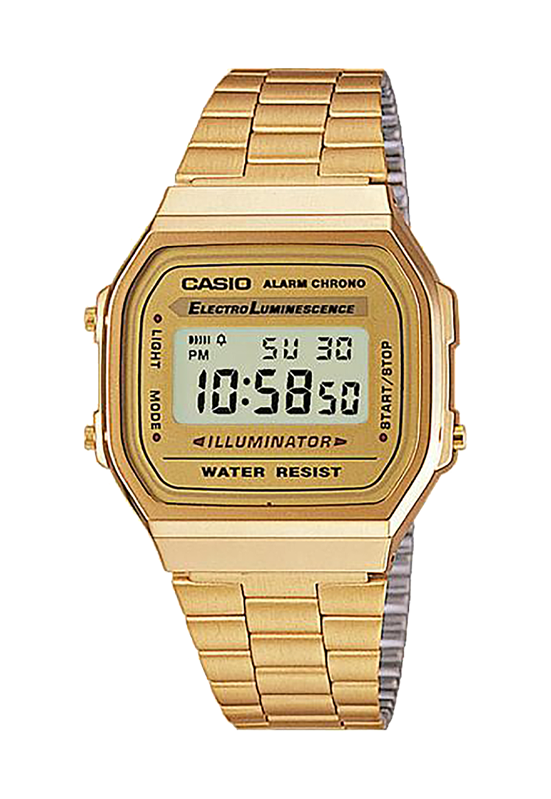 Reloj Casio A-168WG-9 Dorado Unisex-0