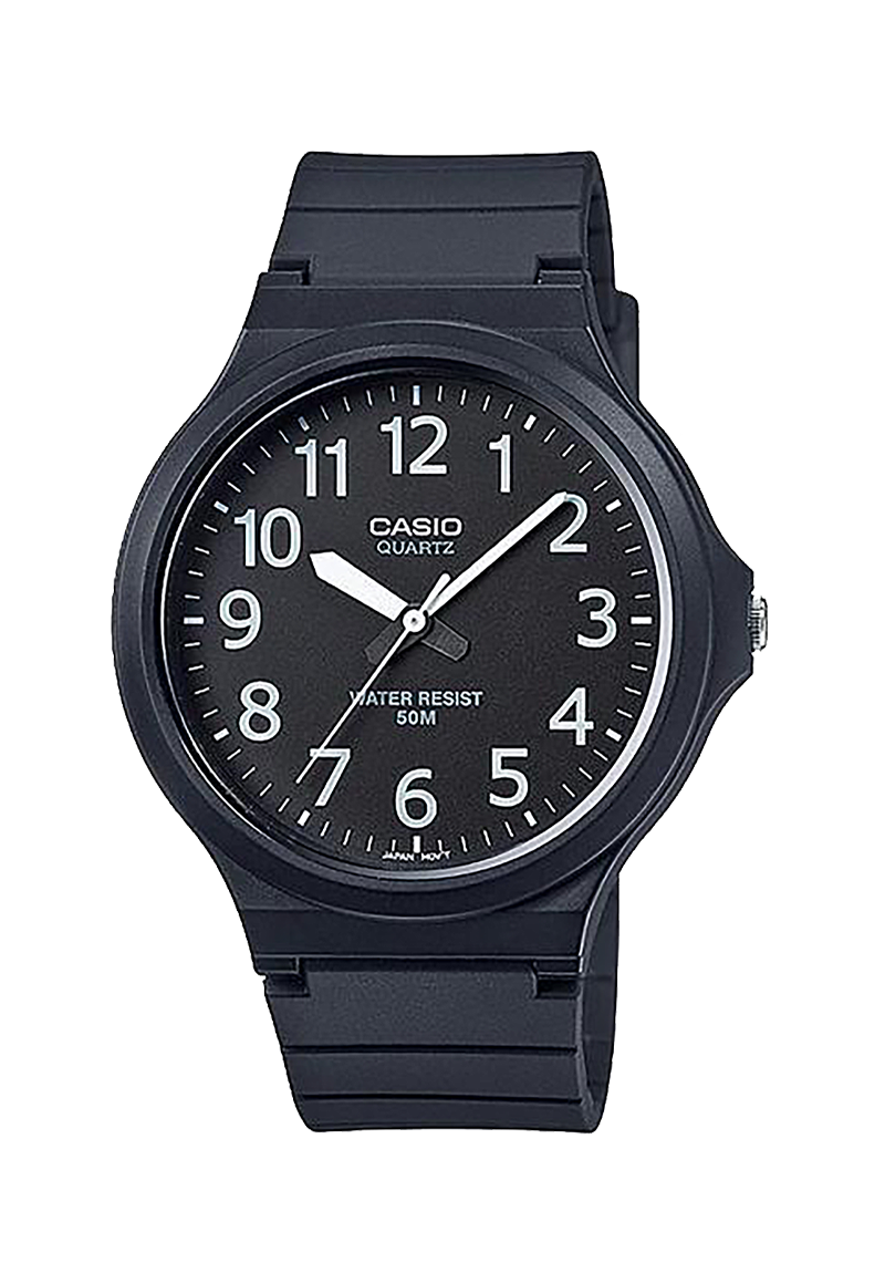 Reloj Casio MW-240-1BV Negro Hombre-0