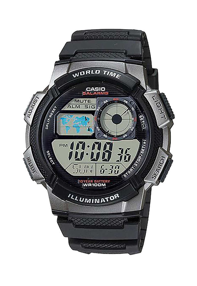 Reloj Casio AE-1000W-1BV Negro Hombre-0